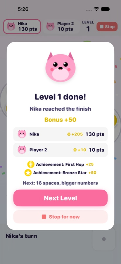 Level complete